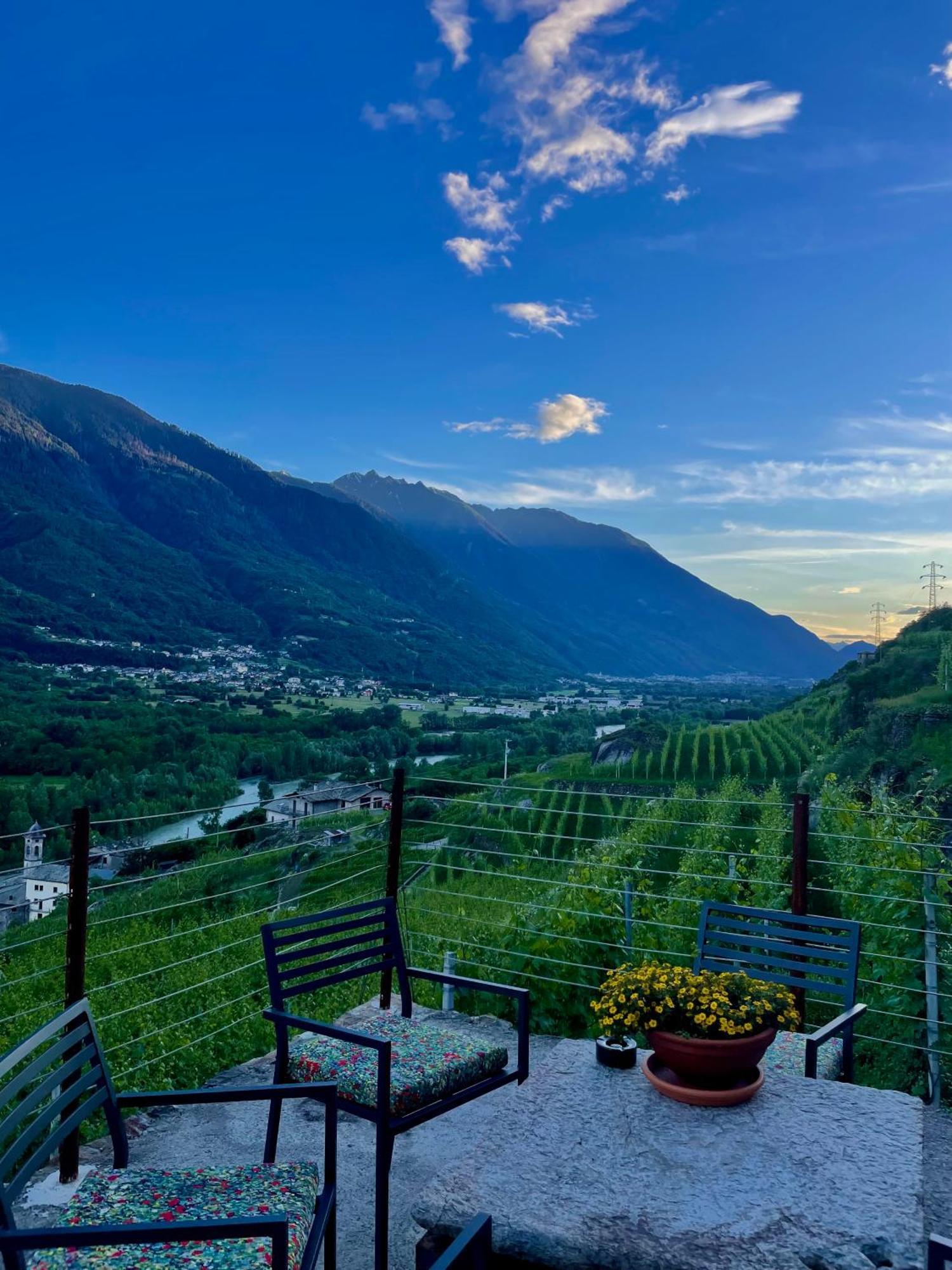 Ca' Barroni Agriresort Sondrio Exterior foto